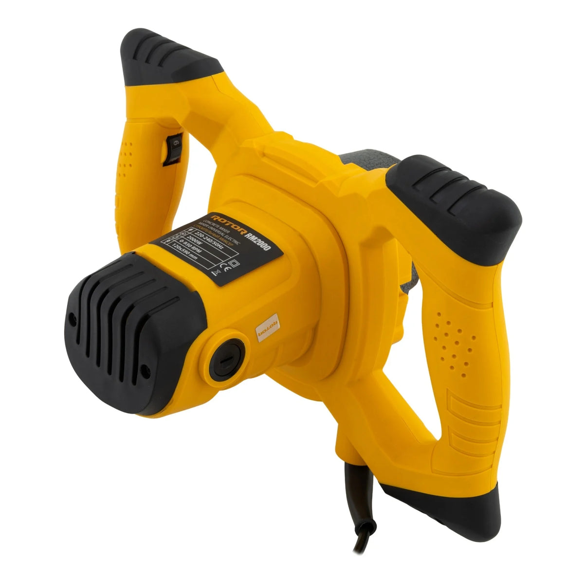 Mixer electric Rotor RM2000, 2000 W, 930 RPM, pentru mortar si ciment