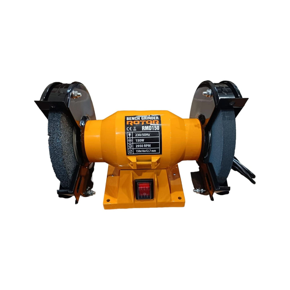 Polizor de banc ROTOR RMD150, 150W, 2950 rpm, disc 150 mm