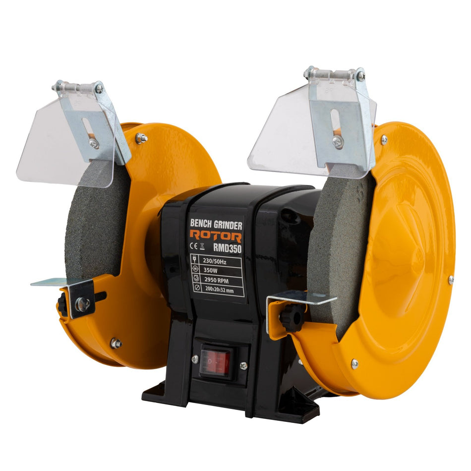 Polizor de banc ROTOR RMD350, 350W, 2950 rpm, disc 200 mm