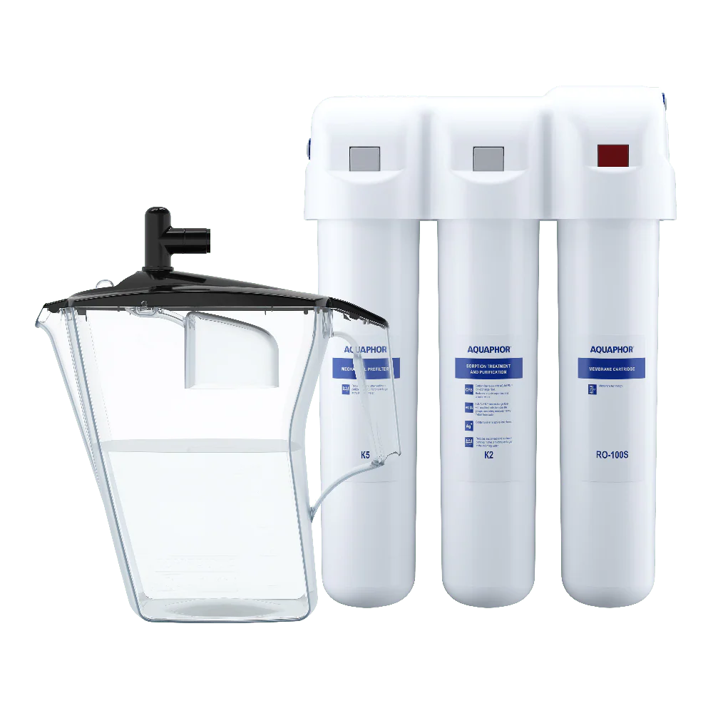 Filtru apa potabila Aquaphor RO-31, osmoza inversa, 100 GPD, cana 2.3 L, compact, fara rezervor