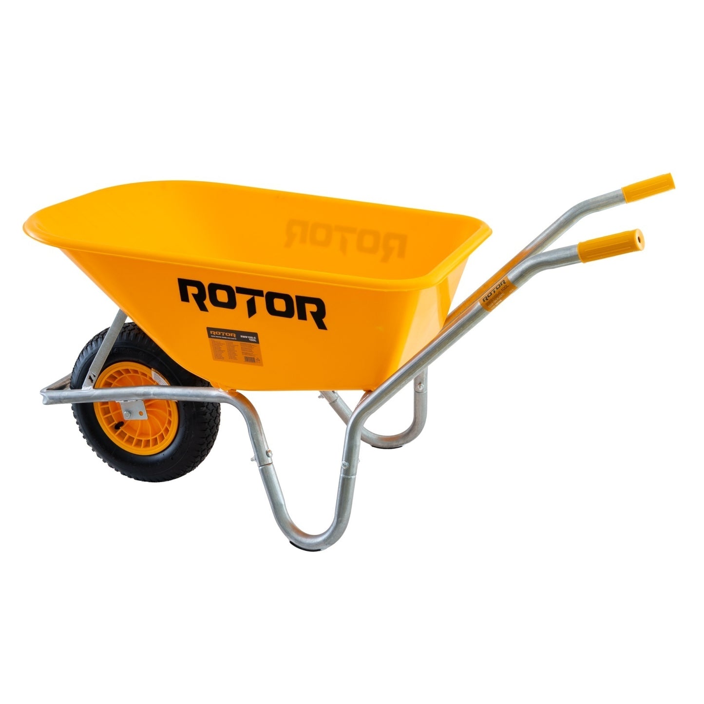 Roaba Cuva Plastic ROTOR RWB100-C, 100L, roata 400-8