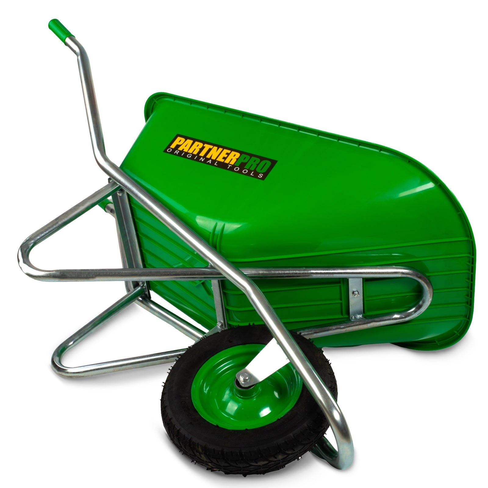 Roaba PartnerPro 100L, cuva plastic, cadru galvanizat, roata cu rulment