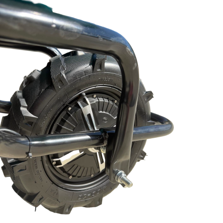 Roaba electrica Broman TRE 2 in 1, cuva basculabila, 500 W, 6 Ah, 150 kg