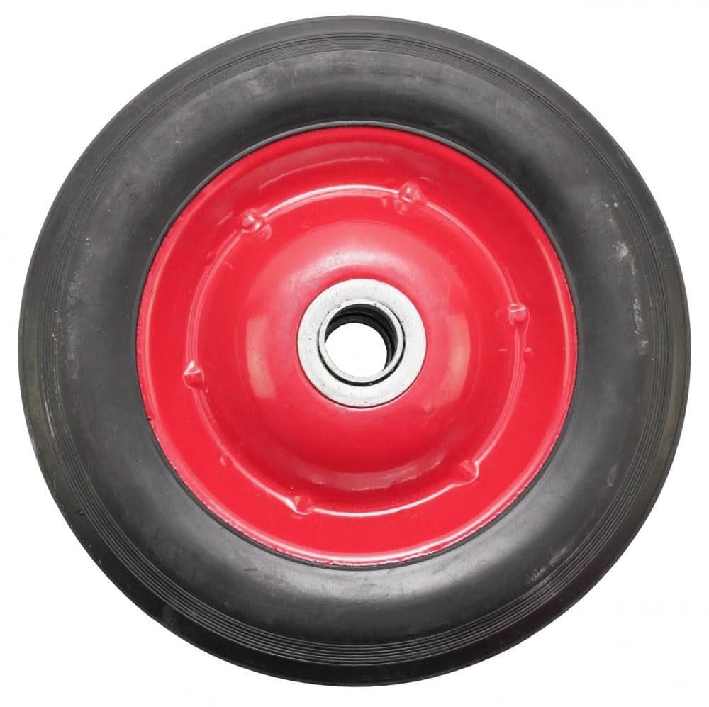 Roata carucior cauciuc brut rulment  8 x 1.75