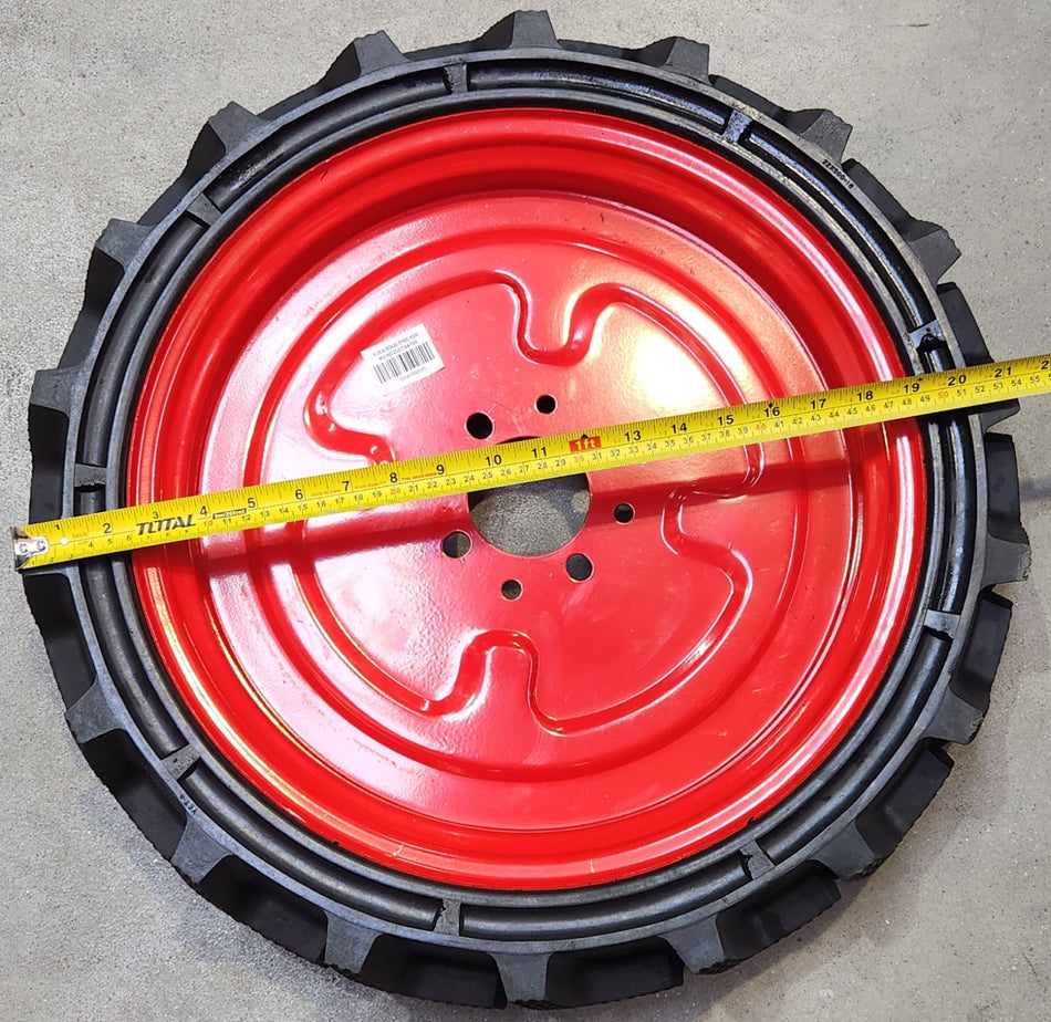 Roata completa echivalent 5.00 x 12 (CAUCIUC PLIN)
