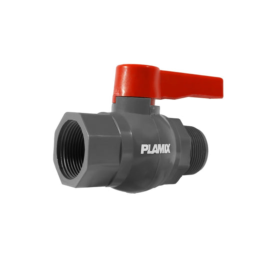 Robinet Apa PLAMIX PVM, PVC, 2 inch, filet int-ext, 4 buc
