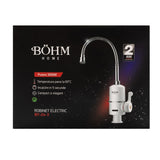 Robinet Electric Instant Bohm BY-24-3, 3000W, pipa flexibila, apa calda instant - detaliu 3