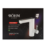 Robinet Electric Instant Bohm BY-8E-1W, 3000W, alb, afisaj digital, compact - detaliu 2