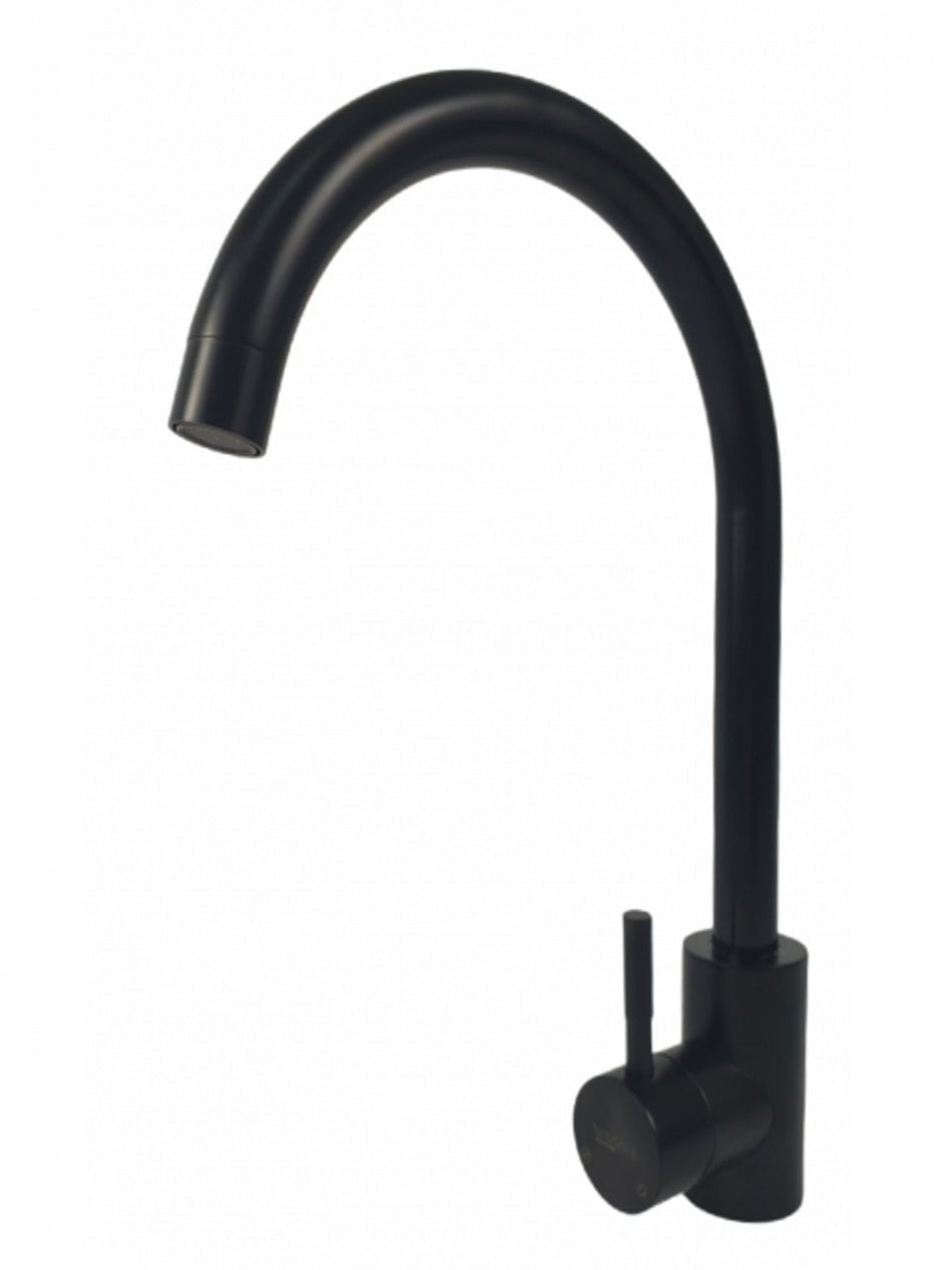 Robinet filtru apa MIXXUS 11850, inox, finisaj negru, compatibil sisteme de filtrare
