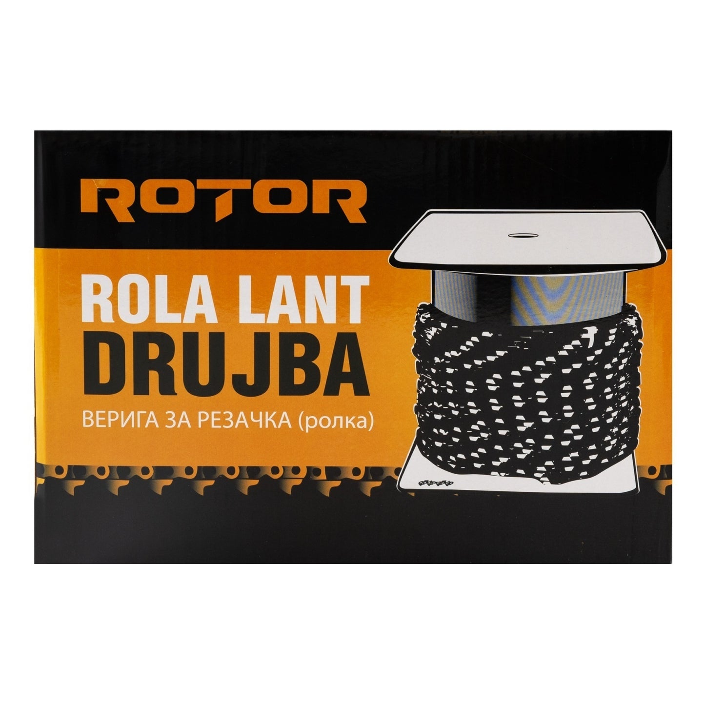 Rola lant drujba 30,5 m, pas 3/8 LP, grosime 1,3 mm, 1640 pinteni, full-chisel Rotor