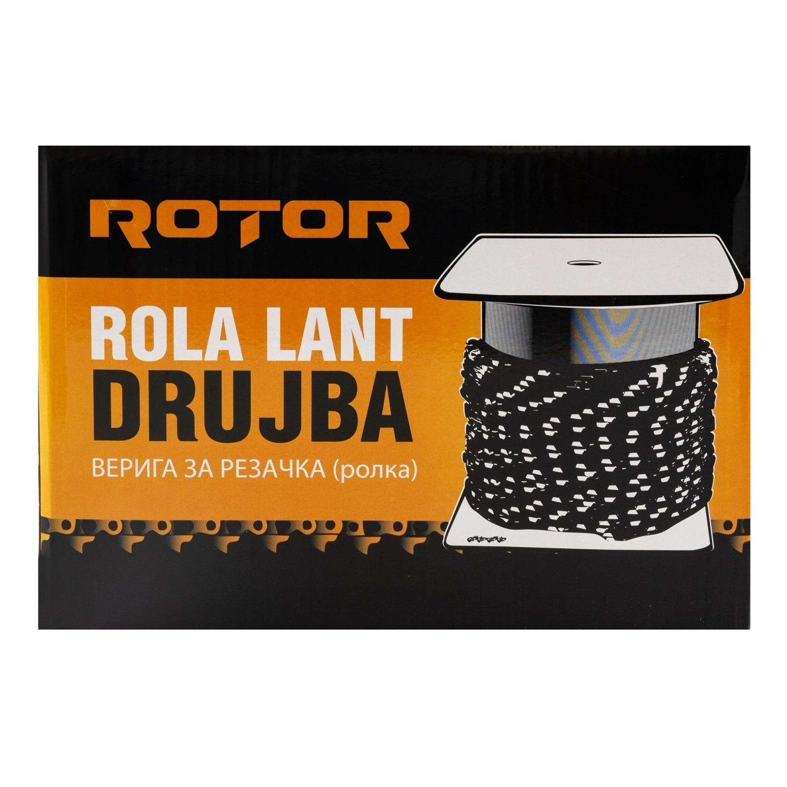 Rola Lant Drujba ROTOR, 30.5m, pas 3/8LP, 1.3mm, 1640 pinteni, Full-Chisel