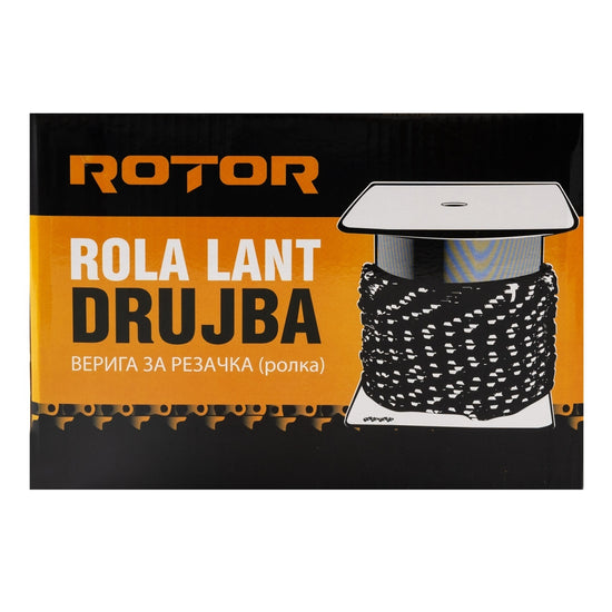 Rola Lant Drujba ROTOR, 30.5m, pas 3/8LP, 1.3mm, 1640 pinteni, Full-Chisel