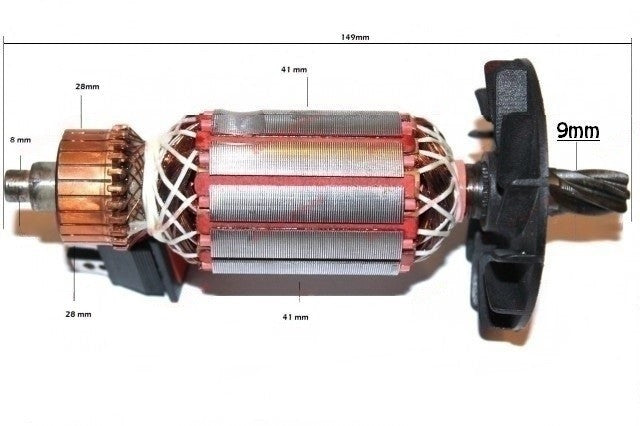 Rotor bormasina   flex   rotopercutor (5 caneluri)