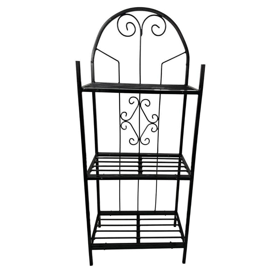 Suport pentru flori VivaTechnix, 50 x 30 x 125 cm, 3 polite, demontabil