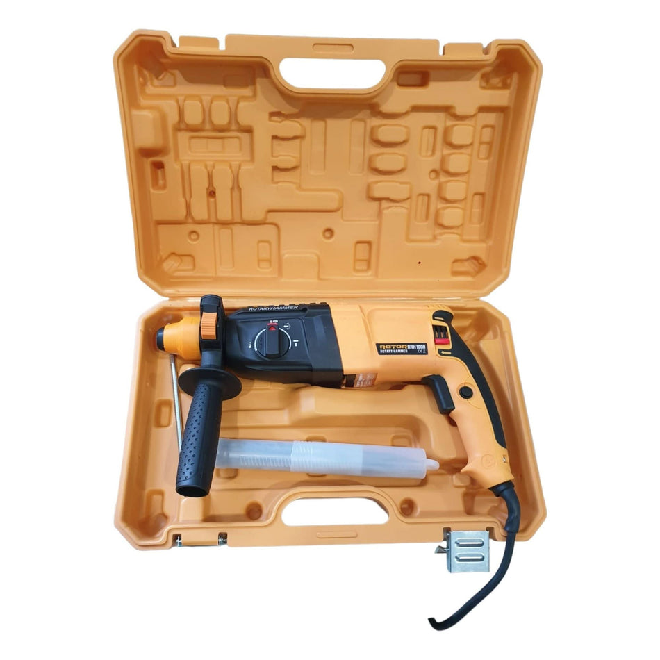 Rotopercutor ROTOR RRH1000, 1000W, 900 rpm, mandrina 26 mm
