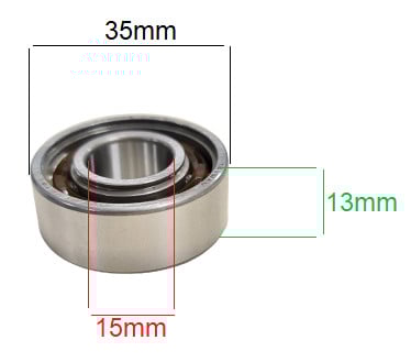 Rulment ambielaj drujba compatibil Stihl MS 260, 026 (Oem: 9523 003 4260)