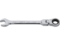 Cheie Combinata Cu Clichet Si Cap Flexibil 15mm Yato YT-1681