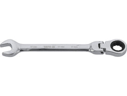 Cheie Combinata Cu Clichet Si Cap Flexibil 17mm Yato YT-1683