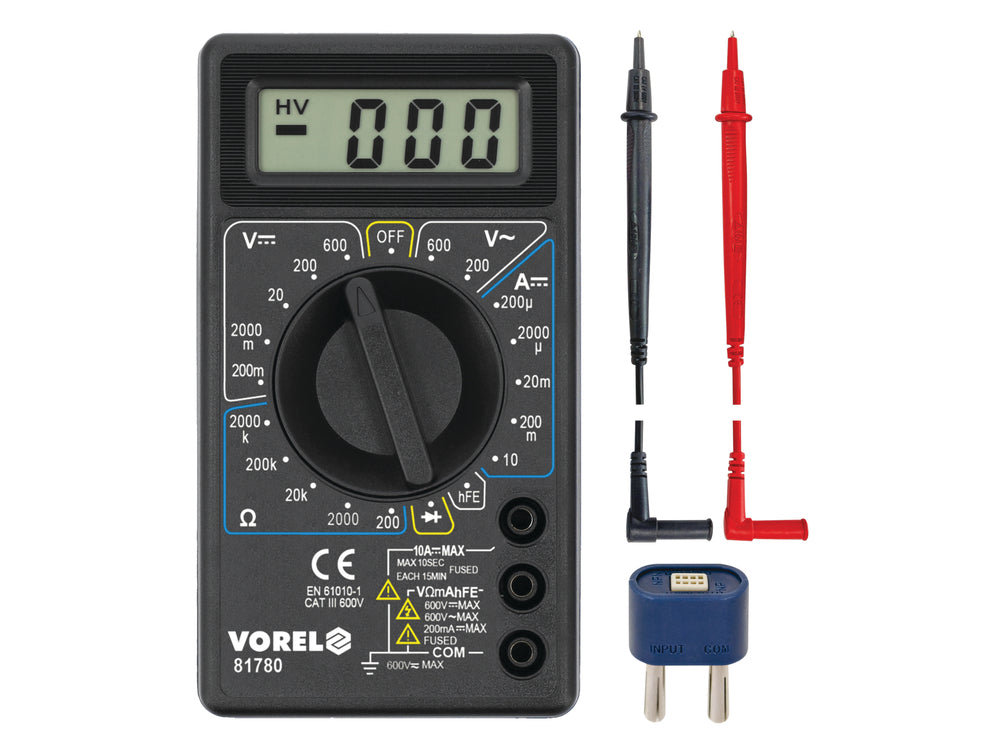 Multimetru universal 0-500V Vorel 81780