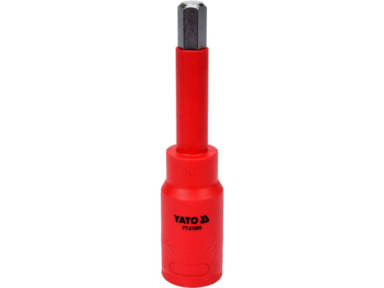 Bit Hexagonal VDE 10mm Adaptor 1/2 120mm Yato YT-21089