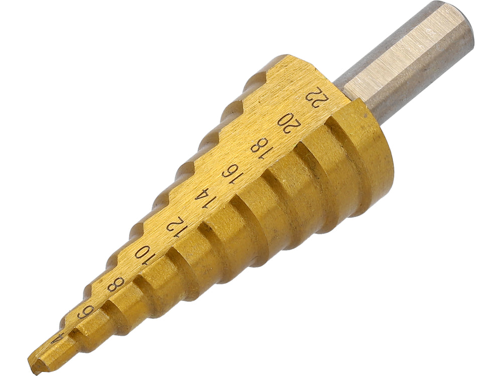 Burghiu in trepte 4-22mm Yato YT-44741 — vedere 2