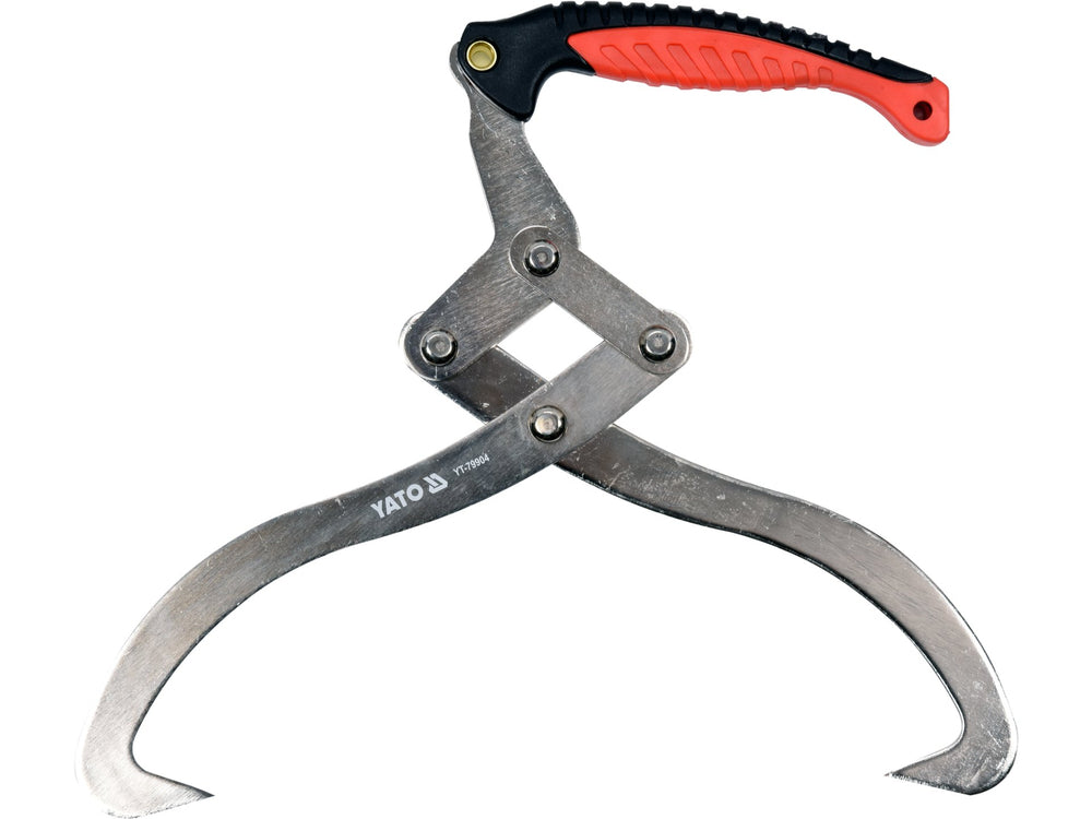 Carlig Ridicat Busteni L-450mm Otel Carbon Maner PVC Yato YT-79904