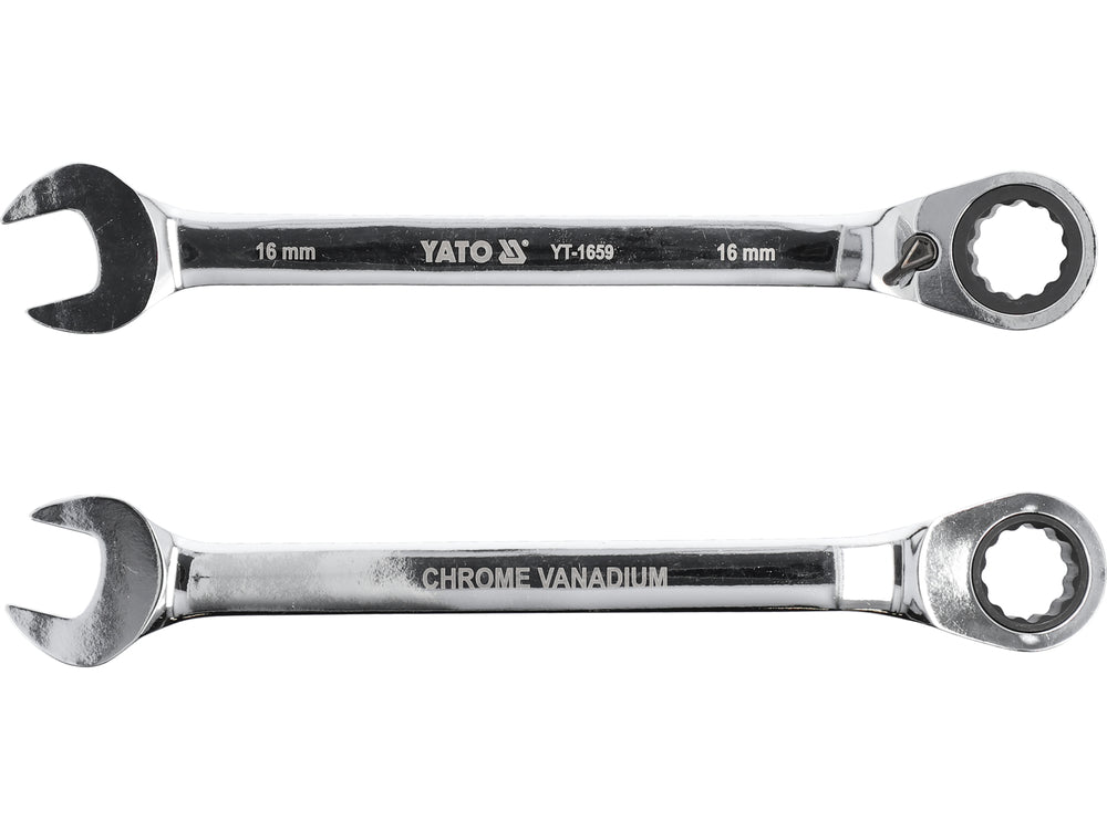 Cheie combinata cu clichet 16mm Yato YT-1659