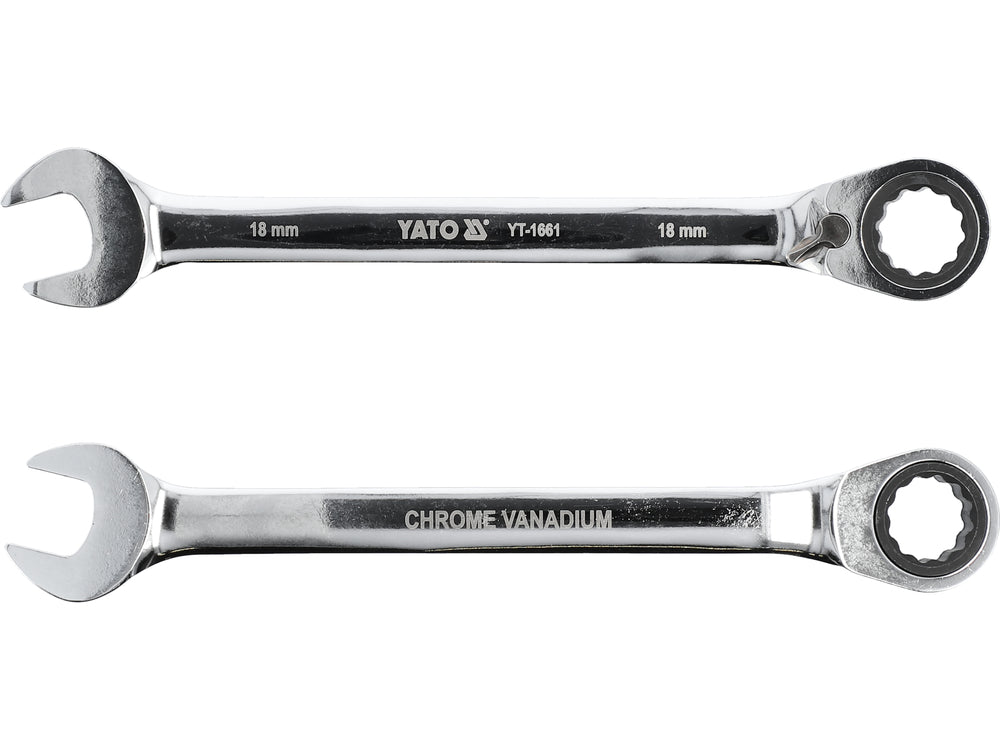 Cheie Combinata cu Clichet 18mm Yato YT-1661