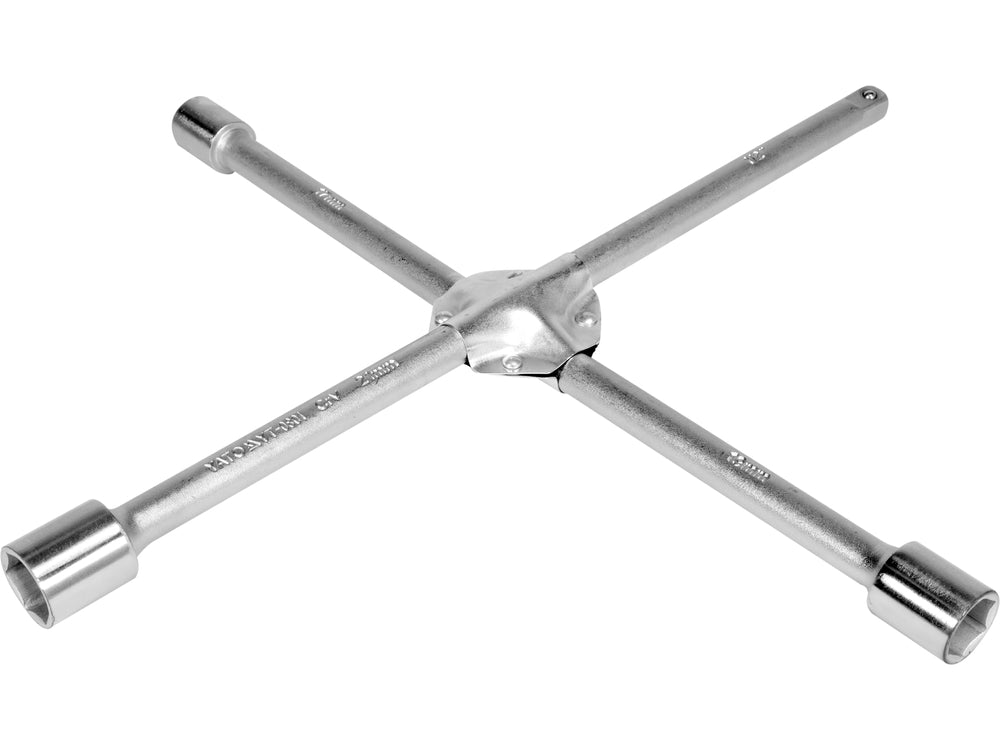 Cheie cruce roti YATO YT-0801, 17-21 mm, adaptor 1/2 - imagine produs 2