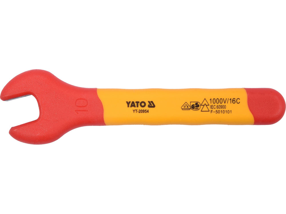 Cheie fixa izolata VDE 10mm 1000V CrV - Yato YT-20954