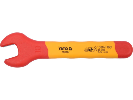 Cheie fixa izolata VDE 10mm 1000V CrV - Yato YT-20954
