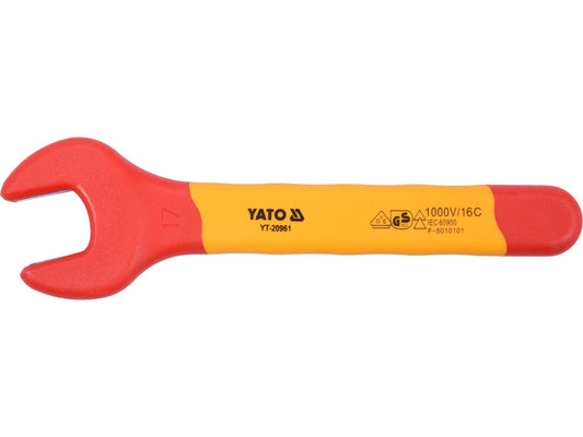 Cheie fixa izolata VDE 17mm 1000V CrV - Yato YT-20961