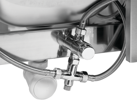 Chiuveta inox HoReCa Yato YG-10010 genunchi 400x330mm - imagine produs 12