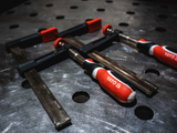 Clema tip F YATO YT-6448, 500x80 mm, ajustare rapida - imagine produs 2