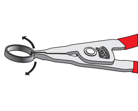 Cleste desfacere coliere Yato YT-0607 225 mm - imagine produs 3