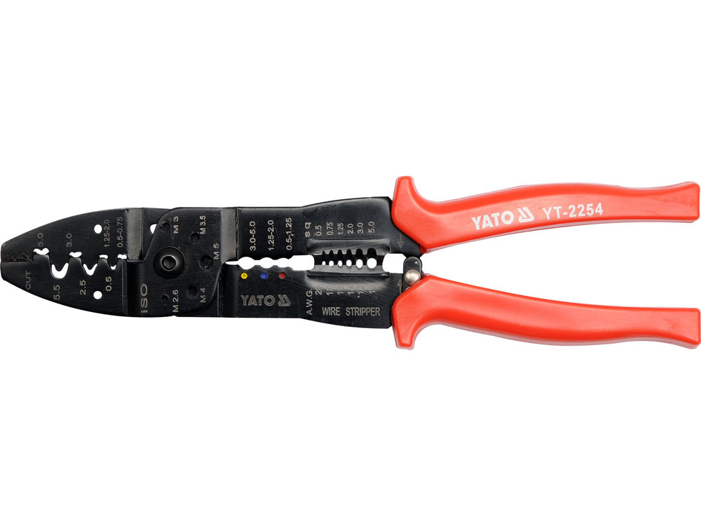 Cleste multifunctional sertizat decablat 250mm Yato YT-2254