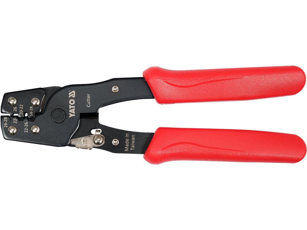 Cleste sertizat conectori 180mm Yato YT-2255