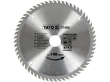 Disc Circular Lemn 210mm 60T 30mm TCT Yato YT-6068