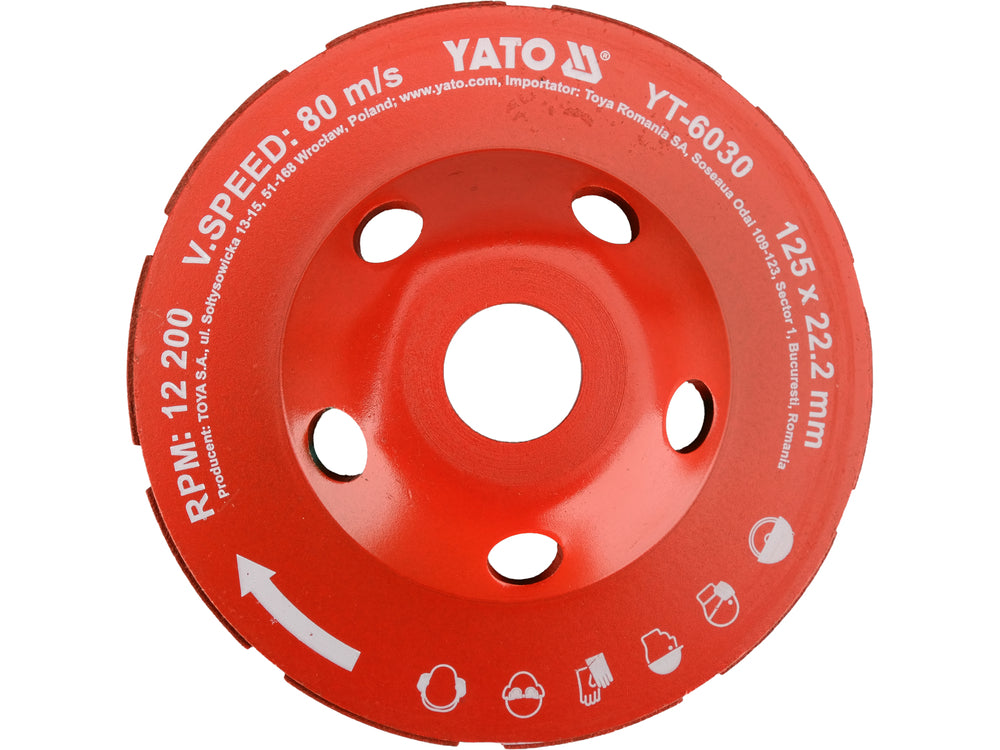 Disc cupa Yato YT-6030 - imagine oficiala 2