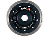 Disc Diamantat 125mm 22.2mm Uscat Umed Gresie Yato YT-59972