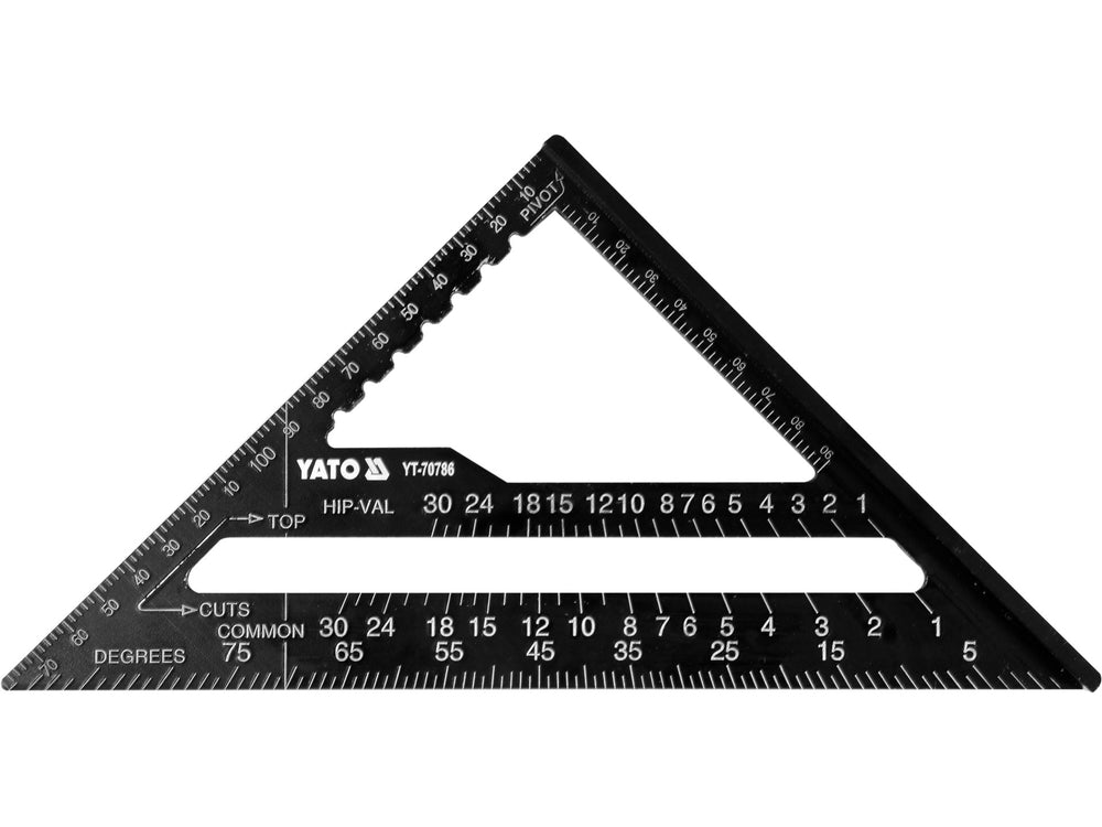 Echer tamplarie triunghiular 180mm Yato YT-70786
