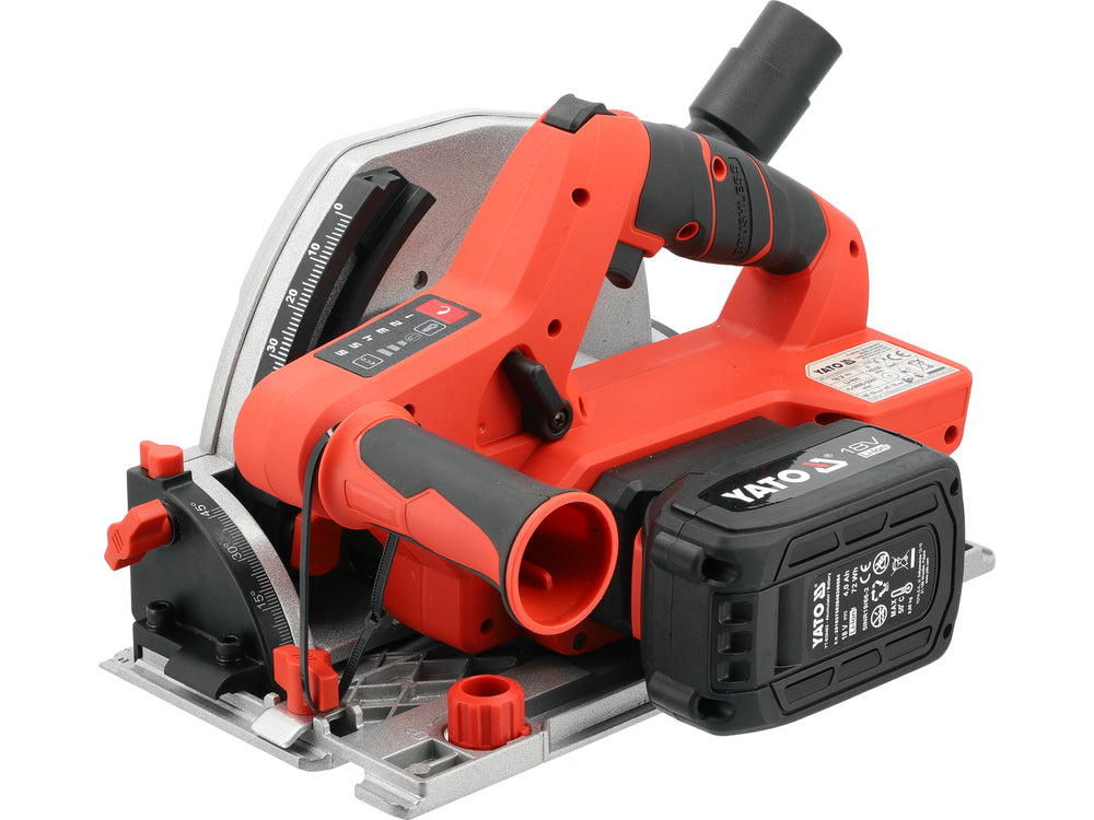 Fierastrau Circular 18V Brushless 1x4Ah cu Ghidaj Yato YT-821701