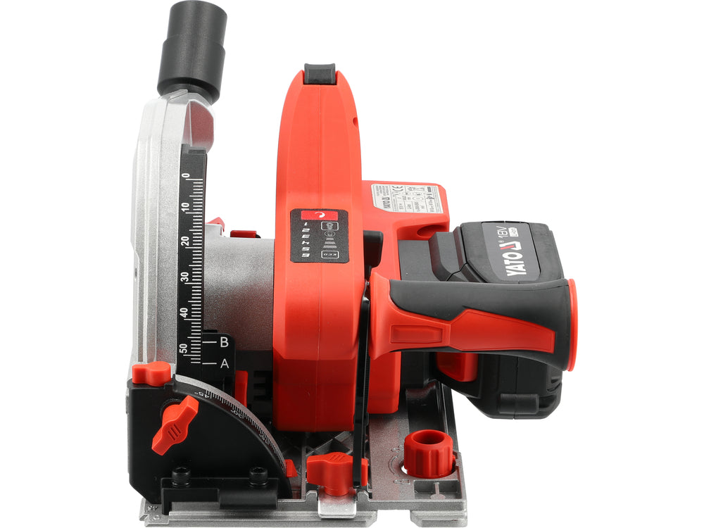 Fierastrau Circular 18V Brushless 1x4Ah cu Ghidaj Yato YT-821701