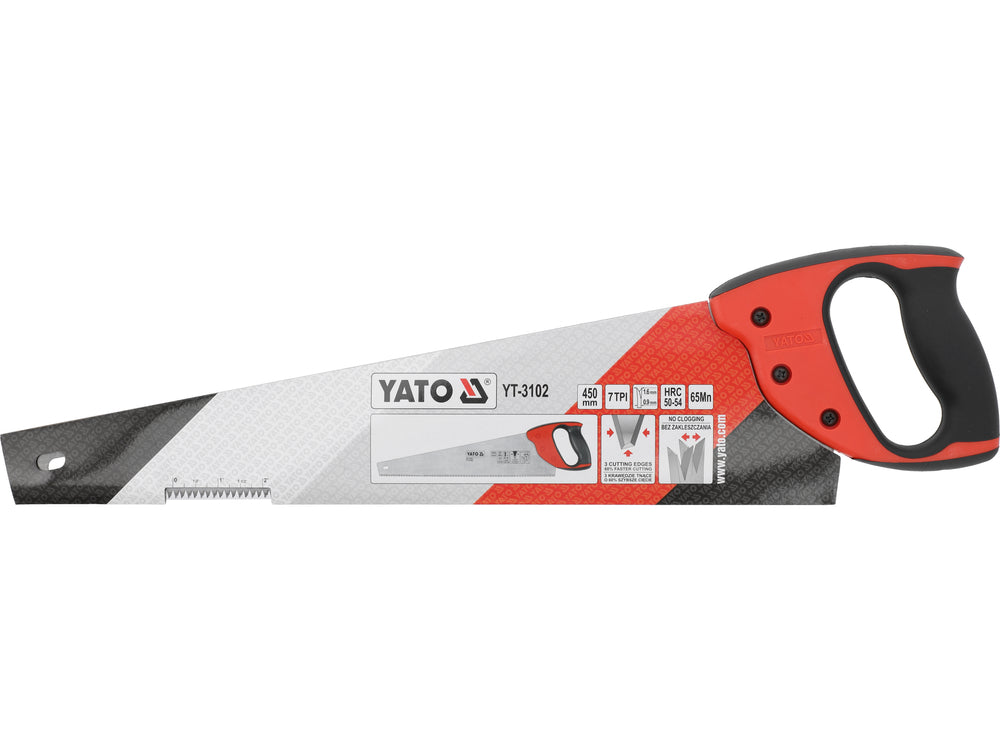 Fierastrau manual pentru lemn YATO YT-3102, 450 mm, 7 TPI - imagine produs 4