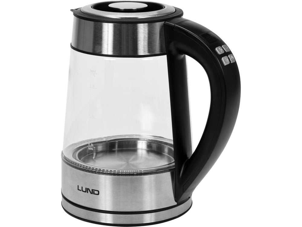 Fierbator Cana Sticla 1.7L 2200W Control Temperatura LCD Lund 68173