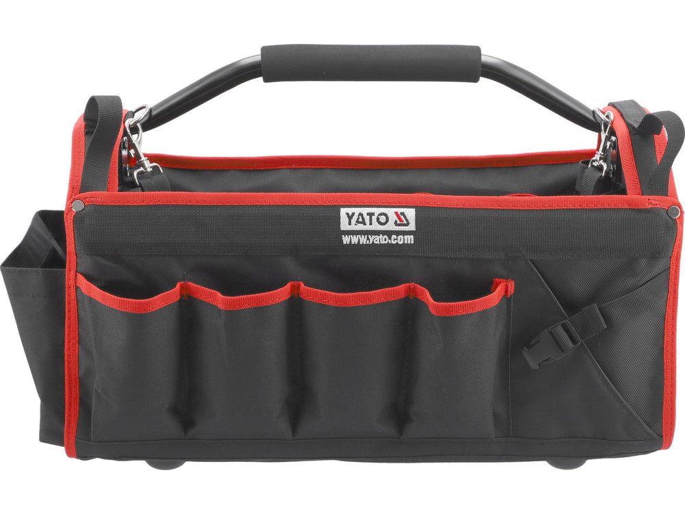 Geanta scule nylon 31 buzunare Yato YT-7435 detaliu buzunare
