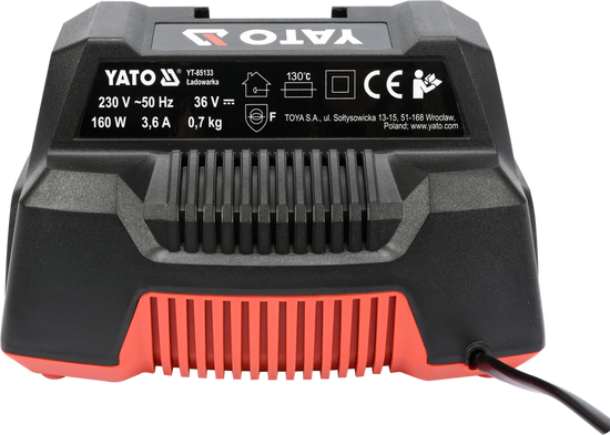 Incarcator acumulator Yato YT-85133 40V racire activa - imagine produs 6