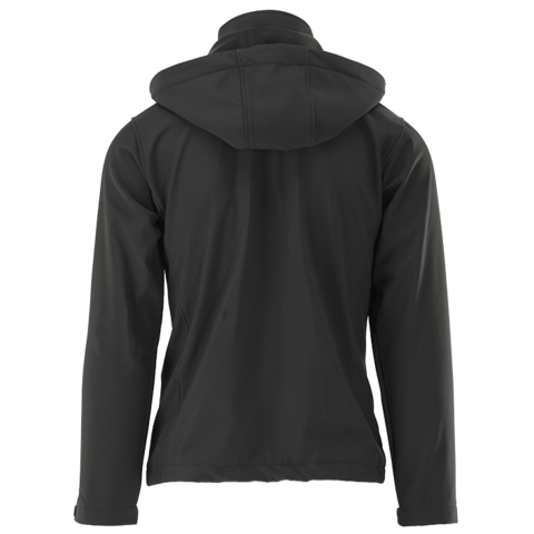 Jacheta softshell cu gluga Yato YT-79551, Obsidian, neagra, M - imagine 2