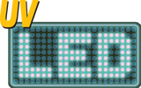 Kit lanterna LED UV ochelari protectie Vorel 82756