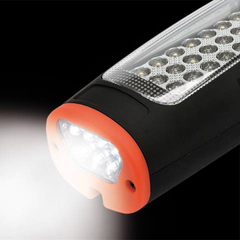 Lampa LED acumulator 140LM 30+7 LED Yato YT-08507 vedere 6